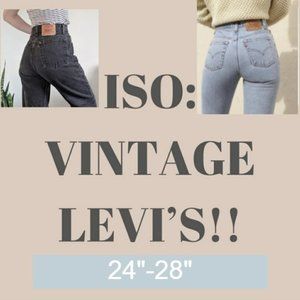 IN SEARCH OF VINTAGE LEVI'S